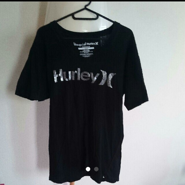 Hurley(ハーレー)のハーレーブラックTシャツ メンズのトップス(Tシャツ/カットソー(半袖/袖なし))の商品写真