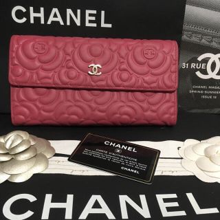 シャネル(CHANEL)のアヤ様専用♡超美品 ♡ シャネル カメリア 長財布 24番台 正規品(財布)