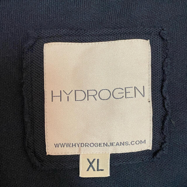 HYDROGEN(ハイドロゲン)の【タグ有】HYDROGEN  ハーフジップシャツ　ブラック メンズのトップス(シャツ)の商品写真
