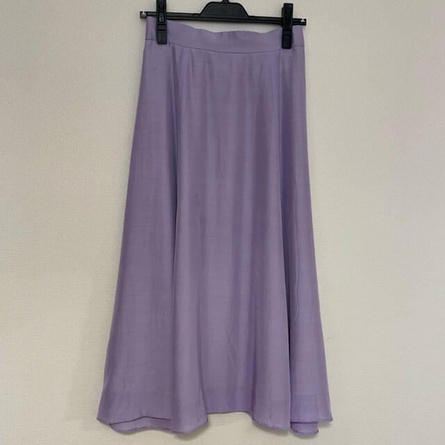 UNITED ARROWS(ユナイテッドアローズ)のEMMEL REFINES　ラベンダー　スカート レディースのスカート(ロングスカート)の商品写真