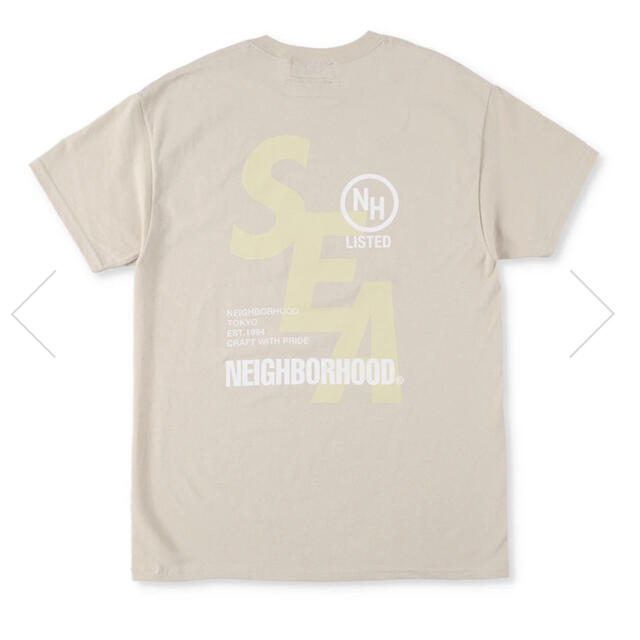 NEIGHBORHOOD(ネイバーフッド)のL beige WIND AND SEA NEIGHBORHOOD TEE 新品 メンズのトップス(Tシャツ/カットソー(半袖/袖なし))の商品写真