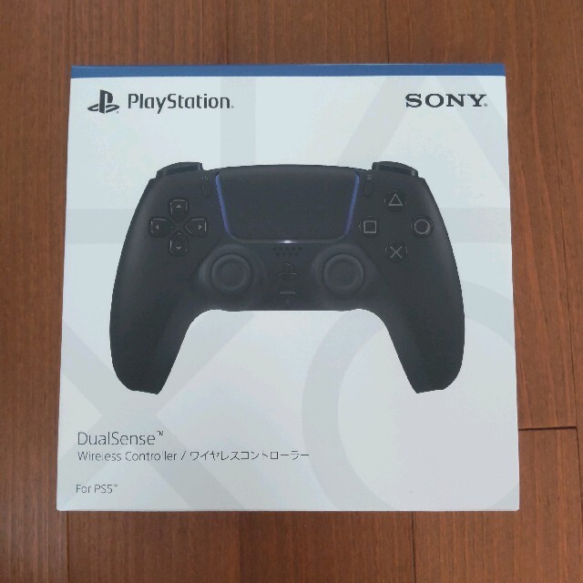 SONY(ソニー)の【PS5】DualSense ワイヤレスコントローラー ミッドナイトブラック エンタメ/ホビーのゲームソフト/ゲーム機本体(家庭用ゲーム機本体)の商品写真