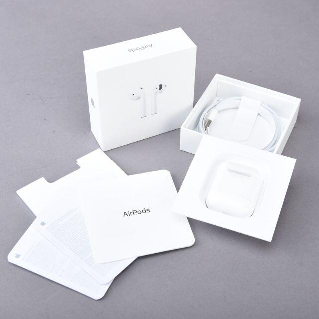 Apple - 美品♡AirPods MV7N2J 第二世代 ワイヤレスイヤホン 本体 正規品