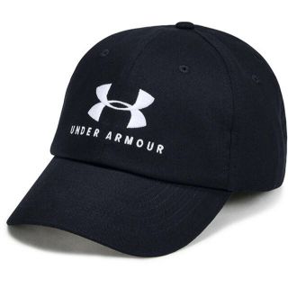 アンダーアーマー(UNDER ARMOUR)のUNDER ARMORアンダーアーマーレディースキャップ ブラック 帽子 黒(キャップ)