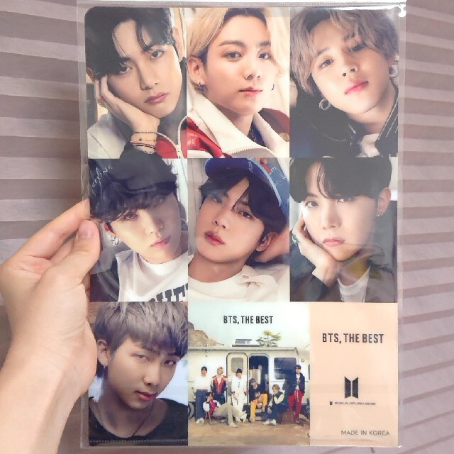 防弾少年団(BTS) - BTS クリアファイル A4サイズ「BTS, THE BEST 防弾少年団(BTS) - BTS クリアファイル A4サイズ「BTS, THE BEST