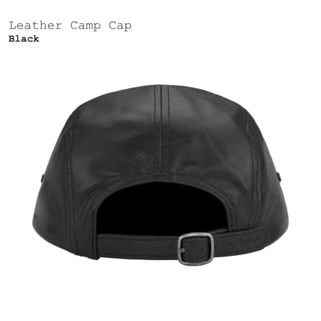 【新品】21ss supreme Leather Camp Cap / キャップ 1