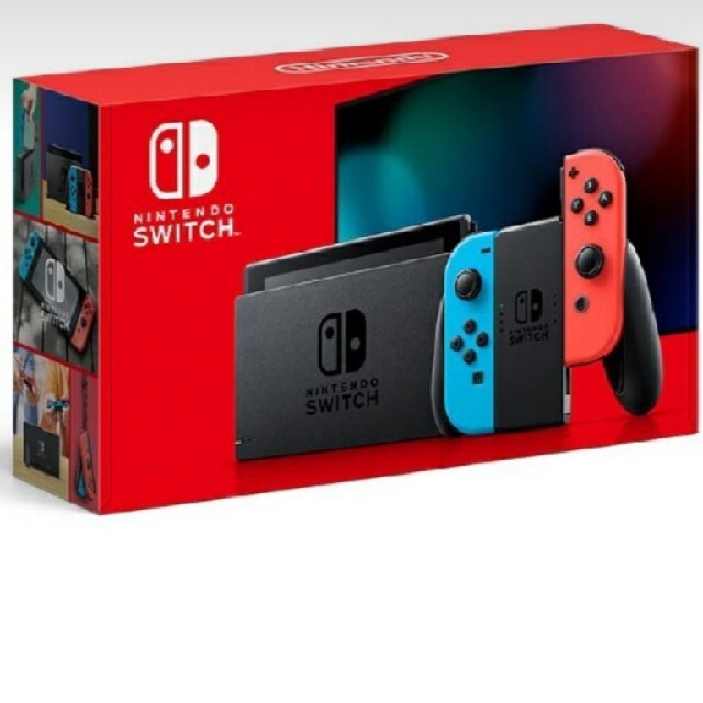 家庭用ゲーム機本体Nintendo Switch 新品　任天堂スイッチ 本体 ネオン ニンテンドウ