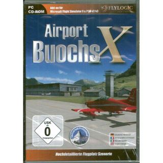 新品 Airport Buochs X(FSX) アドオン スイス ブオクス空港(PCゲームソフト)