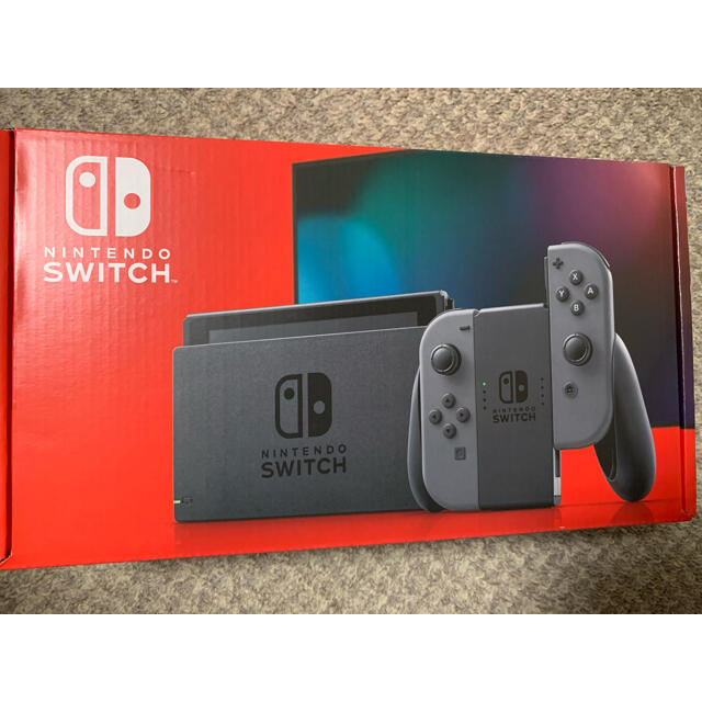 スピードスケート Nintendo Switch 任天堂スイッチ 本体 グレー エンタメ/ホビー