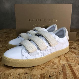 バーバリー(BURBERRY)のBURBERRY バーバリーベルクロストラップスニーカー(スニーカー)