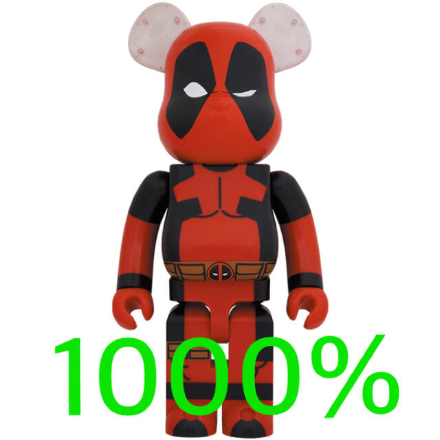 MEDICOM TOY(メディコムトイ)のBE@RBRICK DEADPOOL 1000％ エンタメ/ホビーのフィギュア(アメコミ)の商品写真