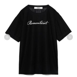 ファーファー(fur fur)のFURFUR プリント入りシアーTシャツ(Tシャツ/カットソー(半袖/袖なし))