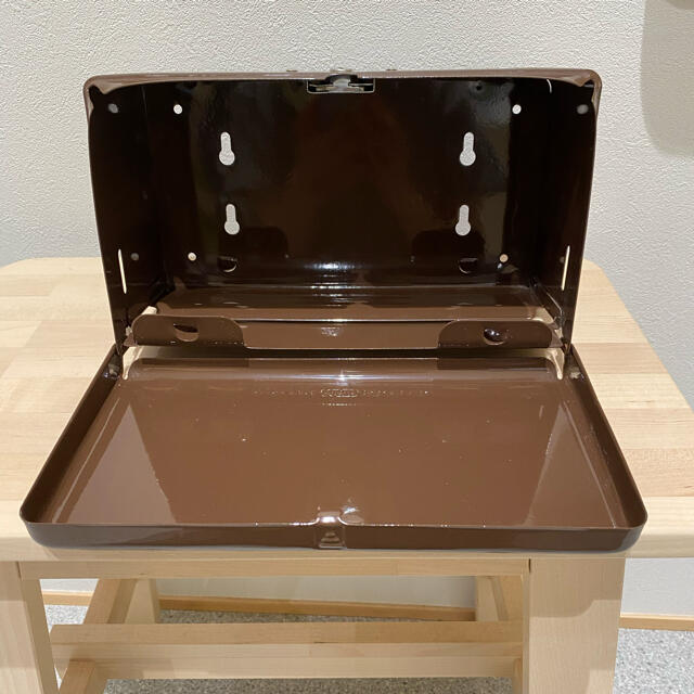 DALTON  TISSUE DISPENSER  BROWN インテリア/住まい/日用品のインテリア小物(ティッシュボックス)の商品写真