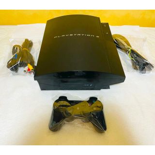 プレイステーション3(PlayStation3)のPS3 本体 初期型 CECHB00 動作確認済み すぐに遊べるセット(家庭用ゲーム機本体)