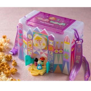 ディズニー(Disney)のスモワ　ポップコーンバケット　イッツ・ア・スモールワールド(キャラクターグッズ)