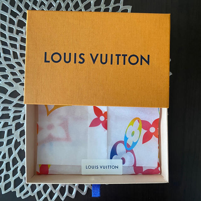 LOUIS VUITTON(ルイヴィトン)のま❤︎様取り置き バンドー 新品 SINCE1854 LOUIS VUITTON レディースのファッション小物(バンダナ/スカーフ)の商品写真