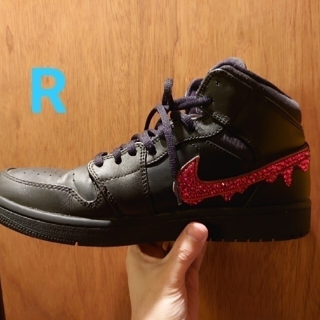 NIKE AJ1 MID DROP　STuREET 27cm 黒/赤 値段交渉○ 3