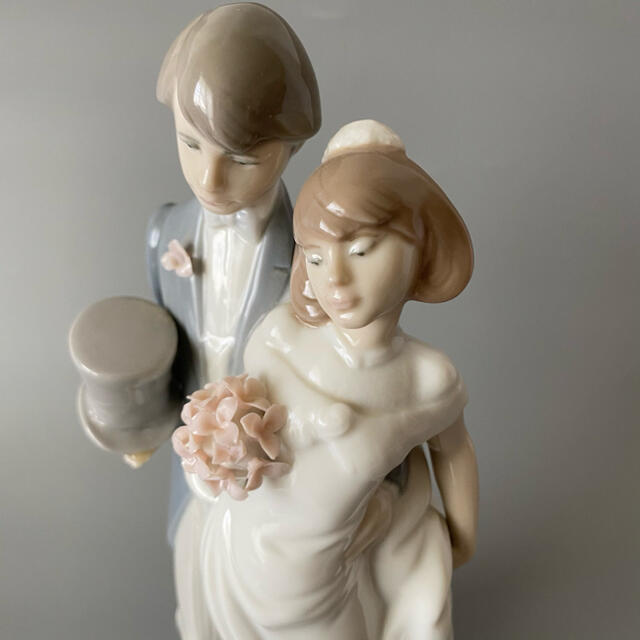 ★絶盤★美品★リアドロ Lladro 祝福の鐘の音 フィギュリン 貴重約高さ20cm商品状態