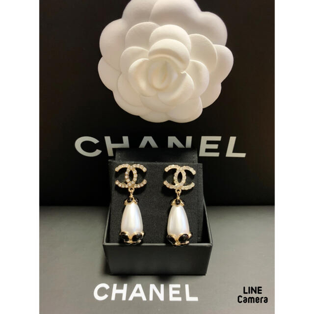 CHANEL♡2021年完売パールイヤリング♡美品 【☆安心の定価販売