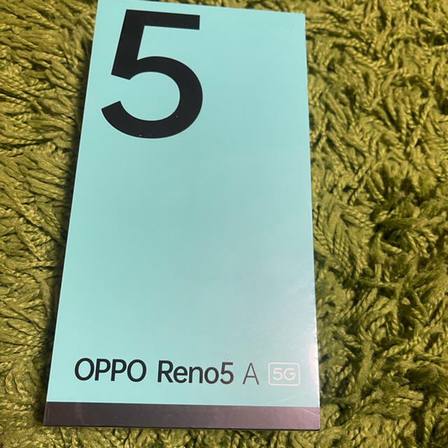 oppo Reno5 A 新品未開封　アイスブルー　ワイモバイル