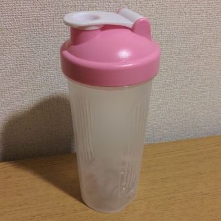 プロテインシェイカーボトル　ピンク(プロテイン)