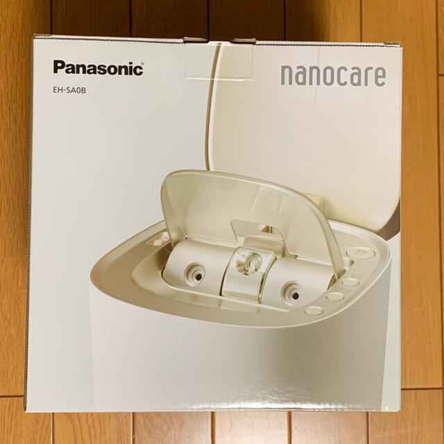 Panasonic(パナソニック)の新品未使用 パナソニック スチーマー ナノケア ゴールド調 EH-SA0B-N スマホ/家電/カメラの美容/健康(フェイスケア/美顔器)の商品写真