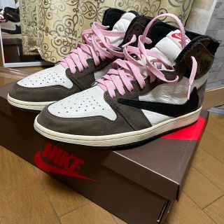 ナイキ(NIKE)のNIKE Travisscott airjordan1 high(スニーカー)