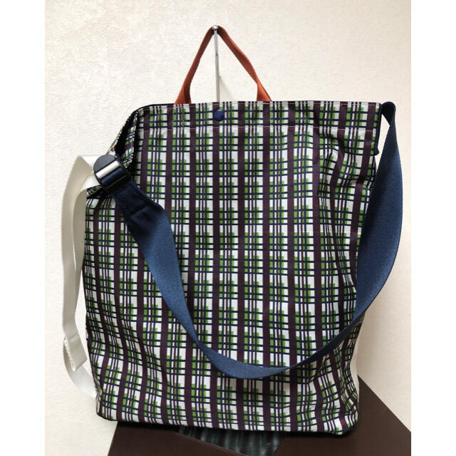 Marni(マルニ)のfigfigさま専用MARNI PORTER 2WAY チェックショルダーバッグ レディースのバッグ(ショルダーバッグ)の商品写真