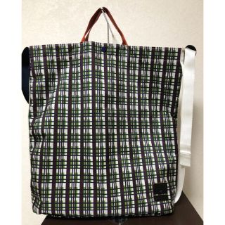 マルニ(Marni)のfigfigさま専用MARNI PORTER 2WAY チェックショルダーバッグ(ショルダーバッグ)