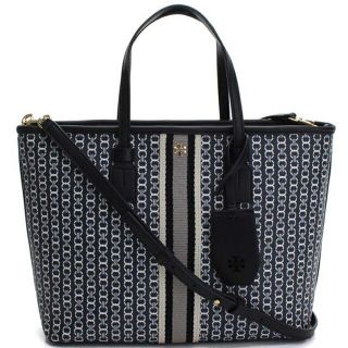 トリーバーチ(Tory Burch)の【値下げ】トリーバーチ 53304BK GEMINI LINK CANVAS(トートバッグ)