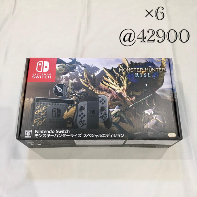 家庭用ゲーム機本体 【新品未開封】モンスターハンターライズ