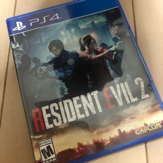 カプコン(CAPCOM)のバイオハザードRE2北米版(家庭用ゲームソフト)