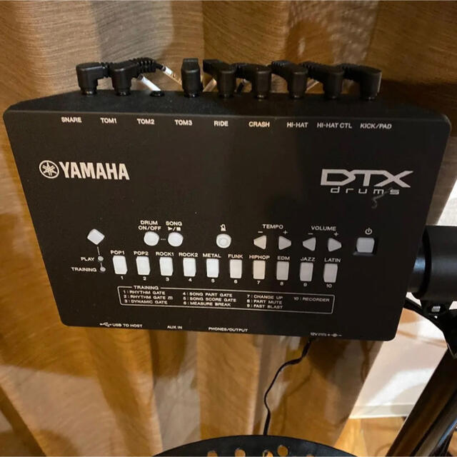 【美品】電子ドラム YAMAHA DTX452KS マット付き