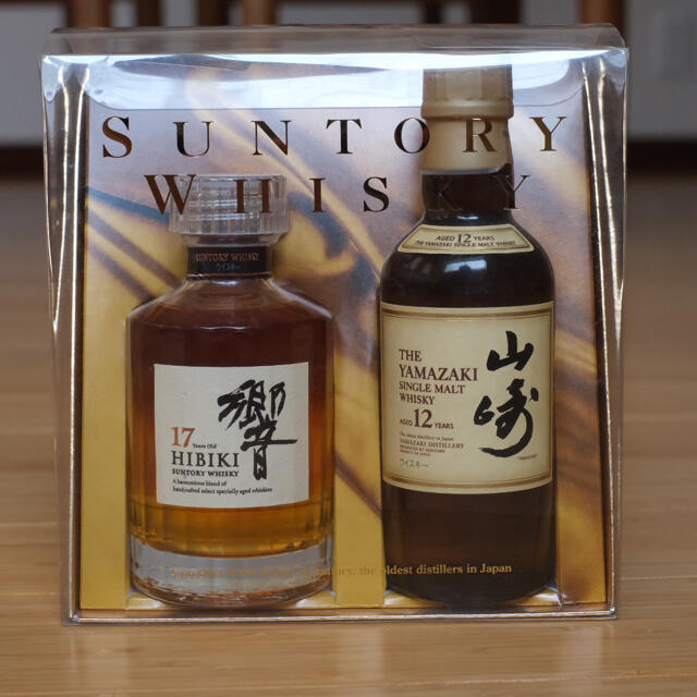 サントリーウイスキー　響17年 & 山崎12年　180ml 2本セット