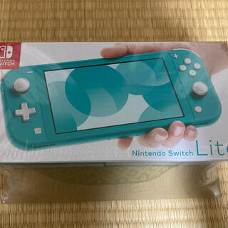 ニンテンドースイッチ(Nintendo Switch)のNintendo Switch Lite ターコイズ 新品・未開封(携帯用ゲーム機本体)