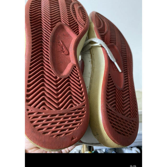 NIKE(ナイキ)の1983 NIKE LEGEND HIGH OG 白×赤 US10.5 メンズの靴/シューズ(スニーカー)の商品写真