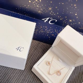 ヨンドシー(4℃)の4℃ ピアス　ネックレス　セット(ピアス)