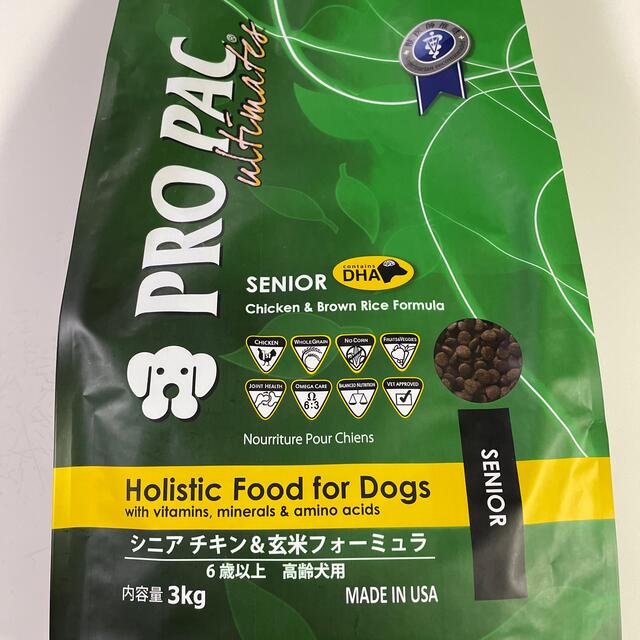 ドッグフード PRO PAC 高齢犬用 3kg その他のペット用品(ペットフード)の商品写真