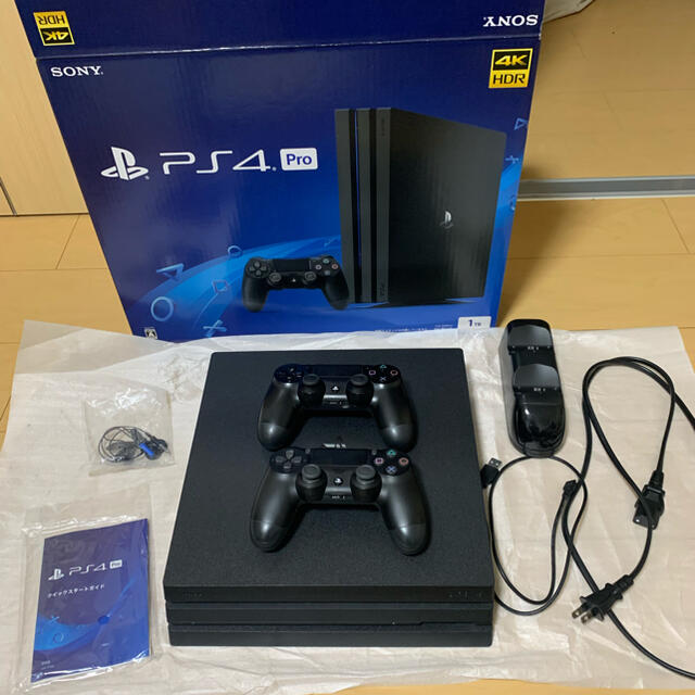 ps4pro 500GB SSD換装 コントローラー2個 おまけ付き