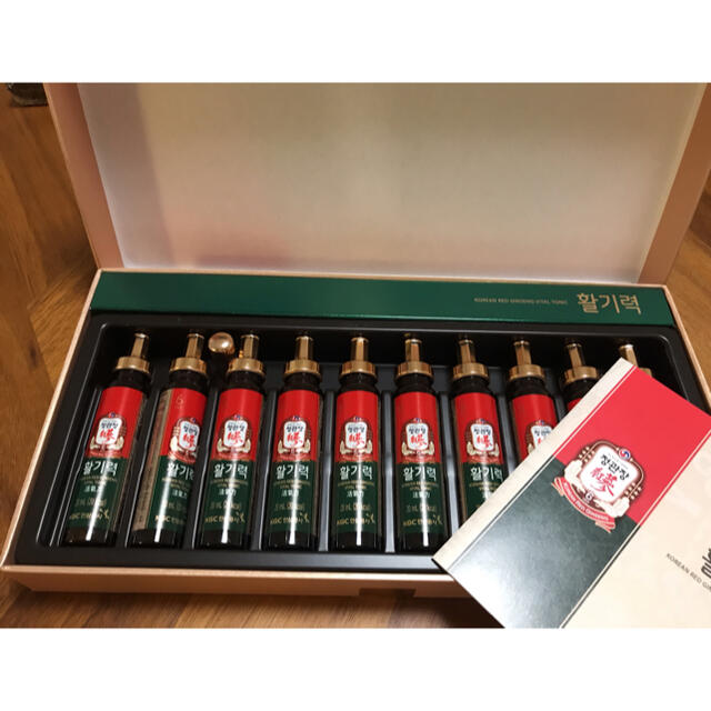 お値下げ　　新品【正官庄】活気力　20ml✖️10 食品/飲料/酒の健康食品(その他)の商品写真