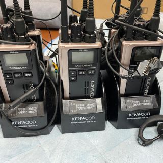 ケンウッド(KENWOOD)のトランシーバー、インカム、ケンウッド、6台(アマチュア無線)