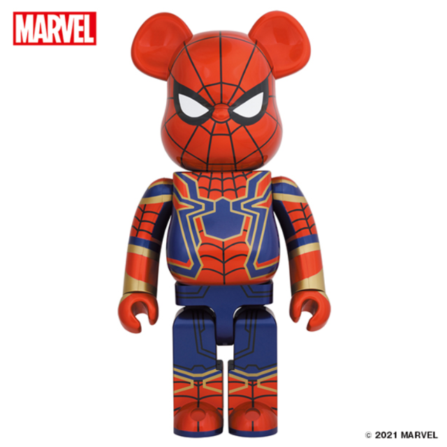 MEDICOM TOY(メディコムトイ)のBE@RBRICK IRON  SPIDER 1000% エンタメ/ホビーのフィギュア(その他)の商品写真