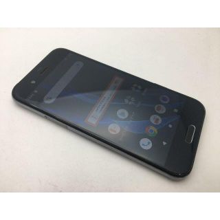 シャープ(SHARP)のSIMフリー中古 au AQUOS R SHV39 ブラック 154(スマートフォン本体)