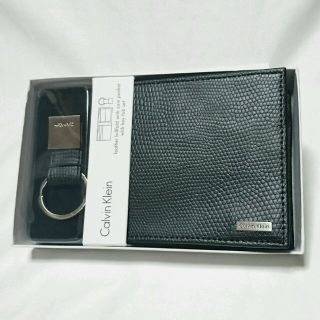 カルバンクライン(Calvin Klein)のカルバンクライン 財布&キーリングセット(折り財布)