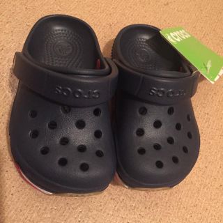 クロックス(crocs)のクロックス 14㎝ お揃い(サンダル)