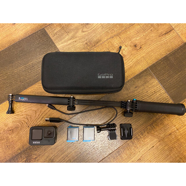 GoPro Hero9 新古品　3way バッテリー予備付き