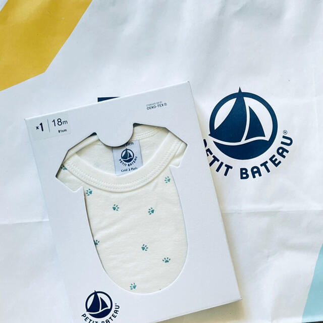 PETIT BATEAU(プチバトー)のさばとら様専用① キッズ/ベビー/マタニティのベビー服(~85cm)(ロンパース)の商品写真