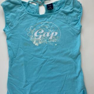 ギャップキッズ(GAP Kids)のGAP Tシャツ　ブルー　　110cm(Tシャツ/カットソー)