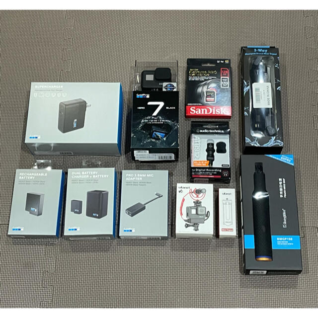 GoPro HERO7 BLACK 周辺機器、アクセサリーセット 数々の賞を受賞 52 