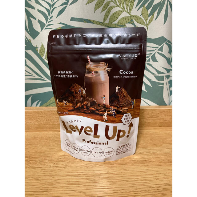 レベルアップ　ココアミルク風味　Level  up professional 食品/飲料/酒の健康食品(その他)の商品写真